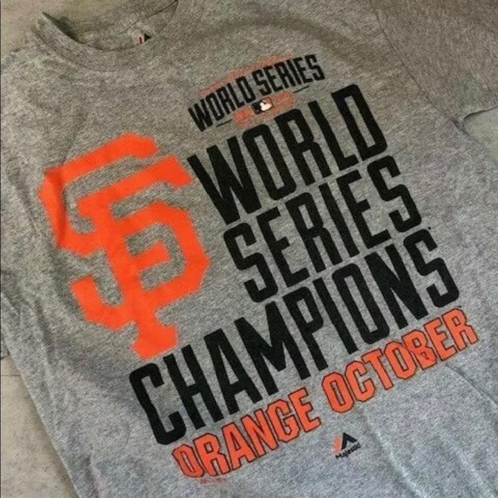 SF Giants 2014 World Series Champions Shirt M